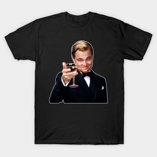 Leonardo DiCaprio T-Shirt by Moveable